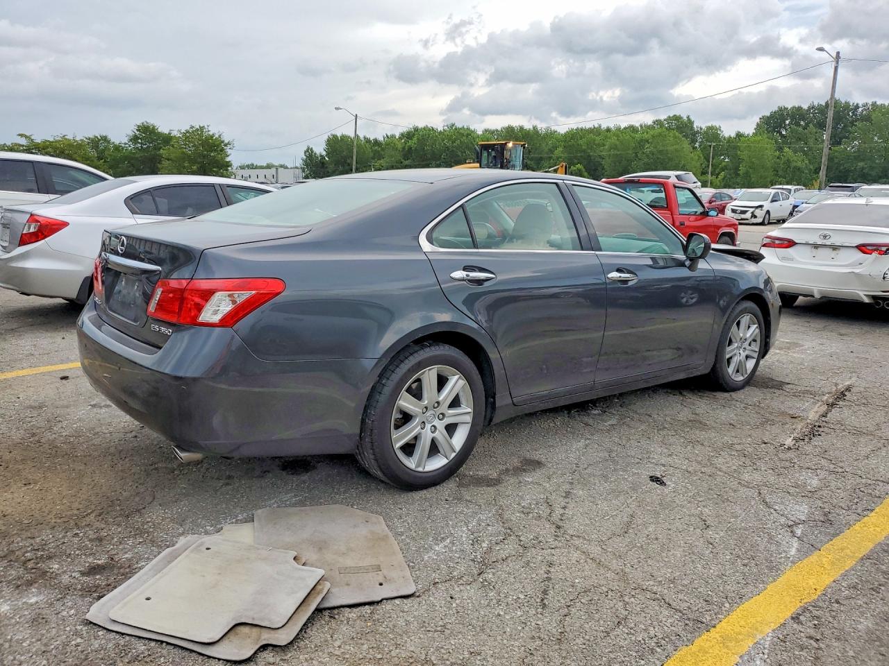 2007 Lexus Es 350 Gray vin: JTHBJ46G672021742