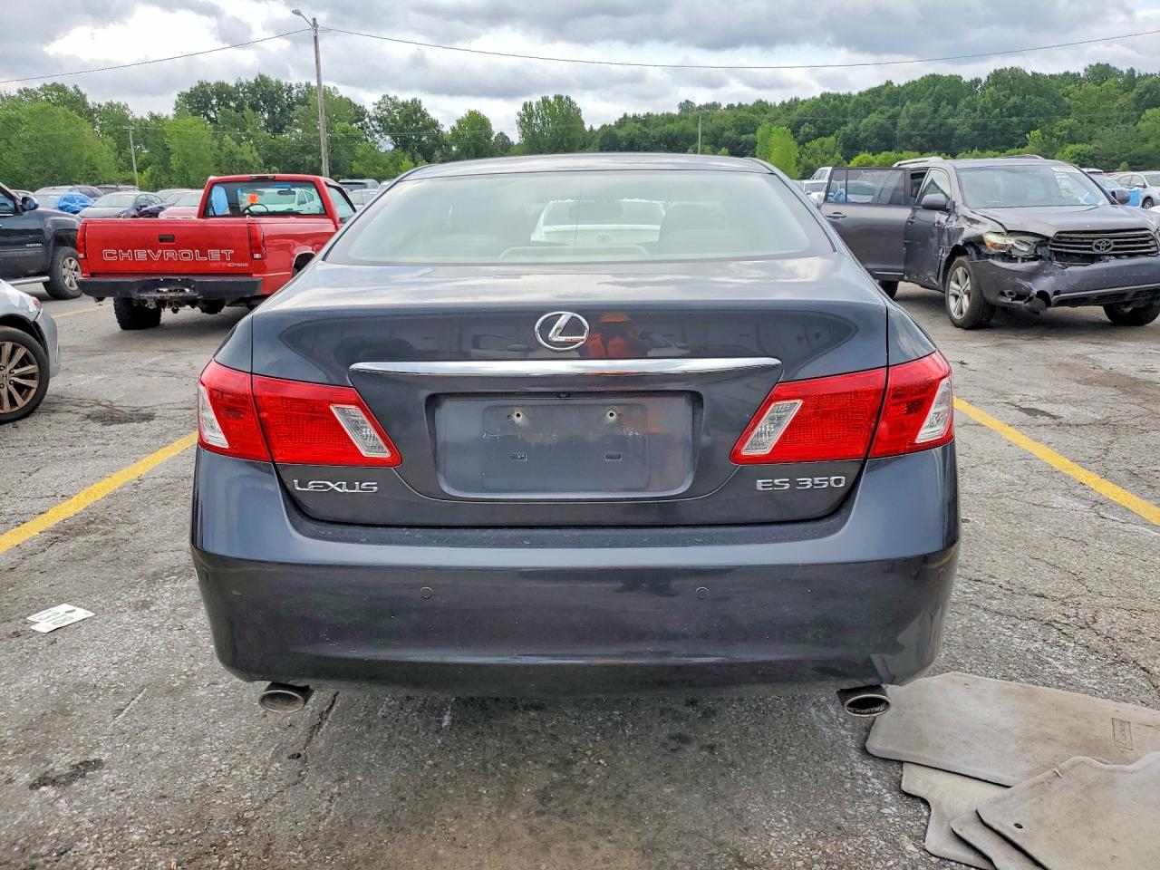 2007 Lexus Es 350 Gray vin: JTHBJ46G672021742