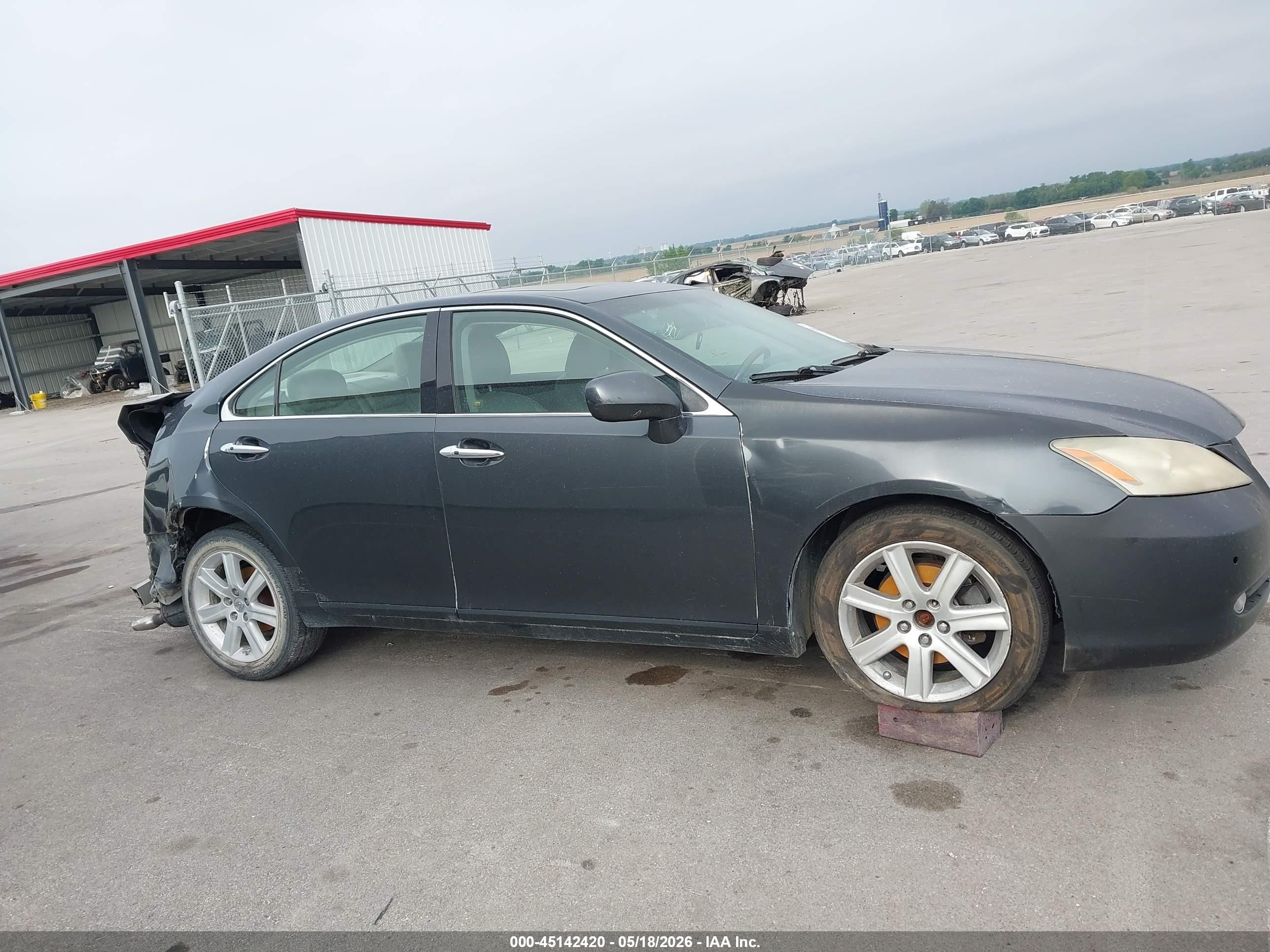 2007 Lexus Es 350   Black vin: JTHBJ46G672024690