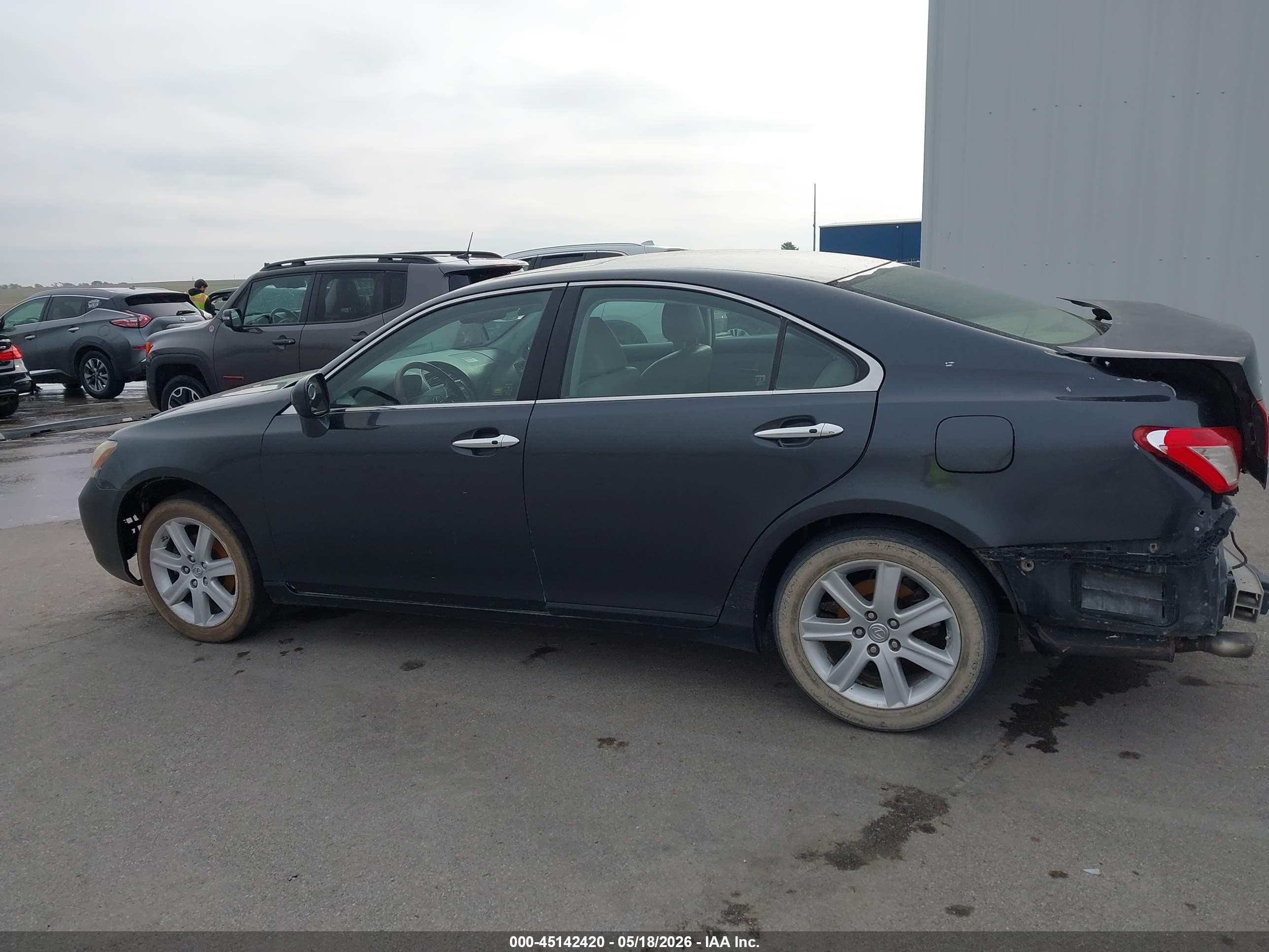 2007 Lexus Es 350   Black vin: JTHBJ46G672024690