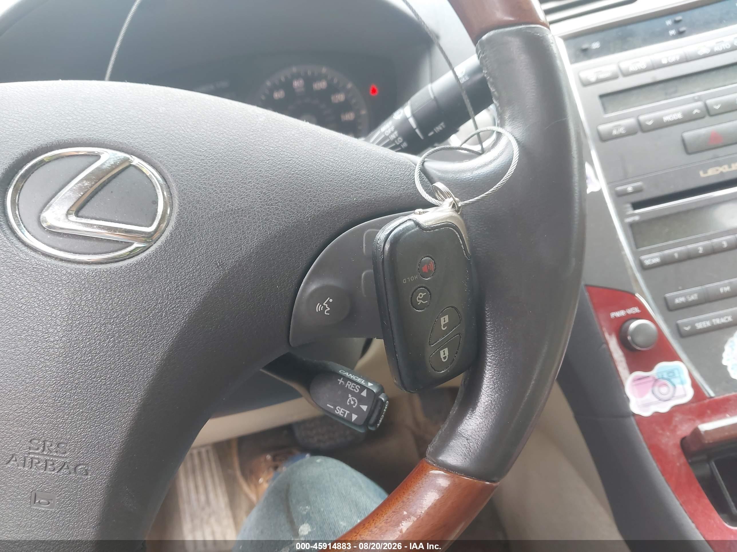 2007 Lexus Es 350   Gold vin: JTHBJ46G672029081