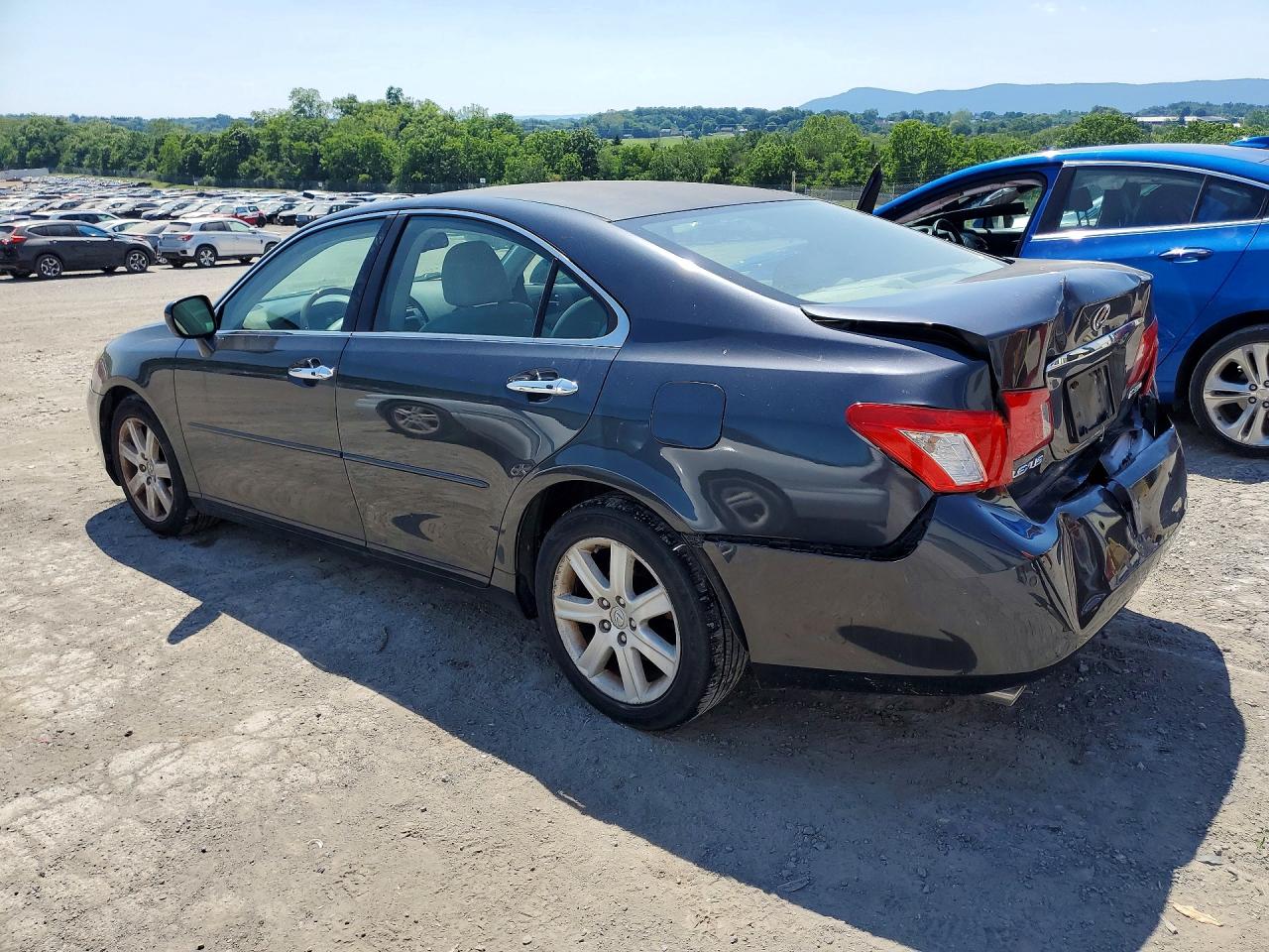 2007 Lexus Es 350 Black vin: JTHBJ46G672030246