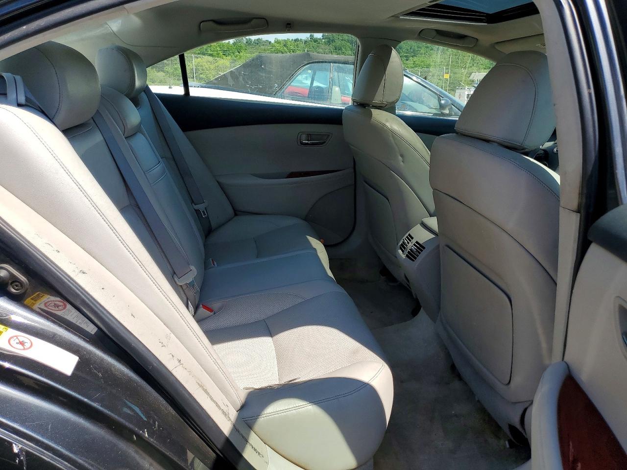 2007 Lexus Es 350 Black vin: JTHBJ46G672030246