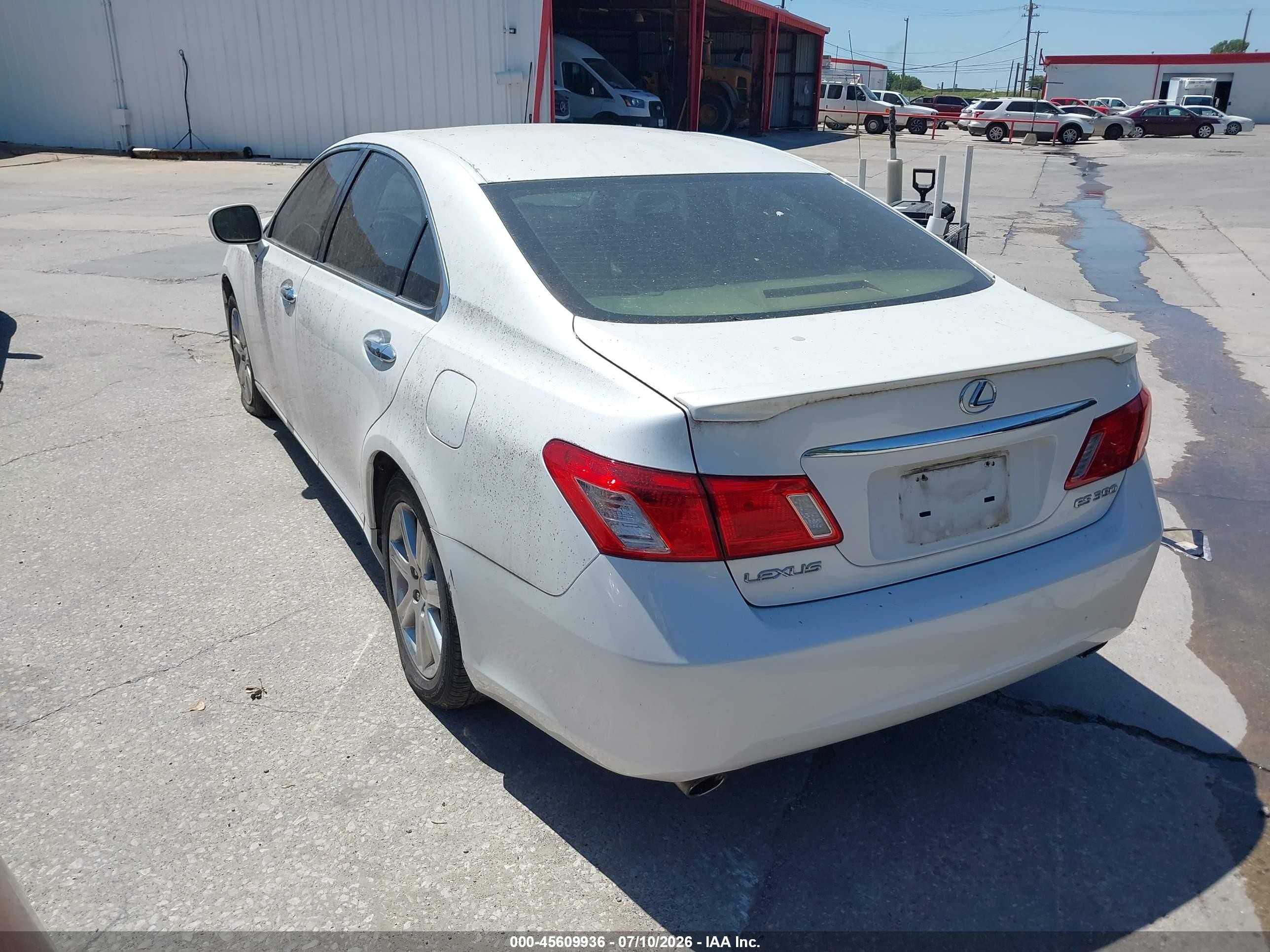 2007 Lexus Es 350   Белый vin: JTHBJ46G672046186