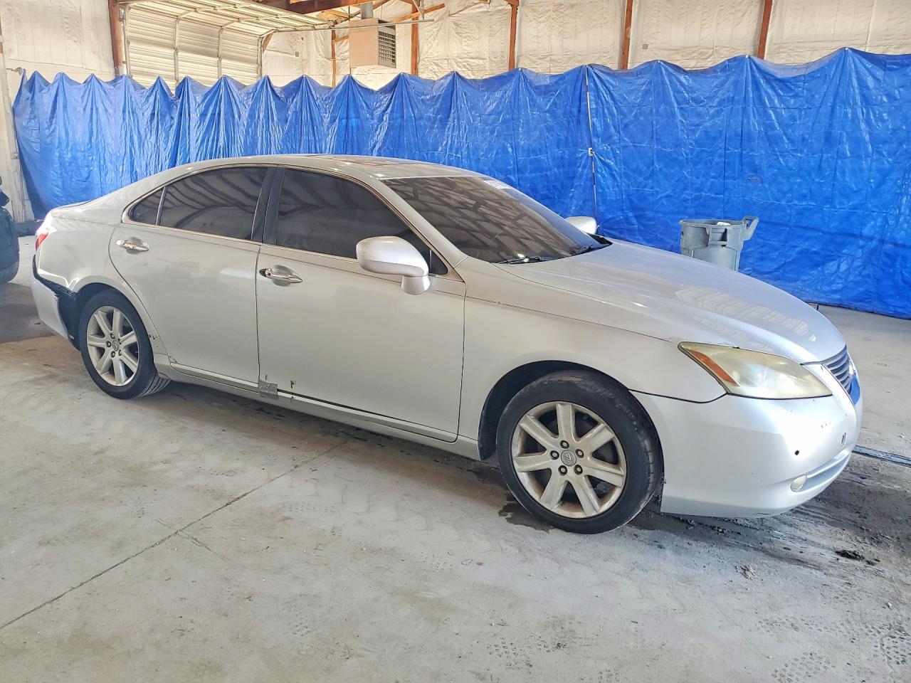 2007 Lexus Es 350 Silver vin: JTHBJ46G672050206