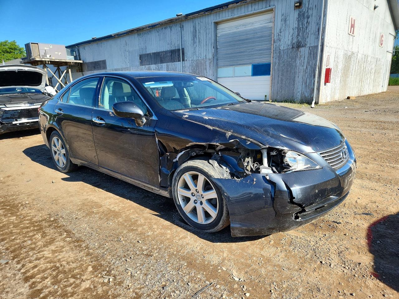 2007 Lexus Es 350 Gray vin: JTHBJ46G672051663