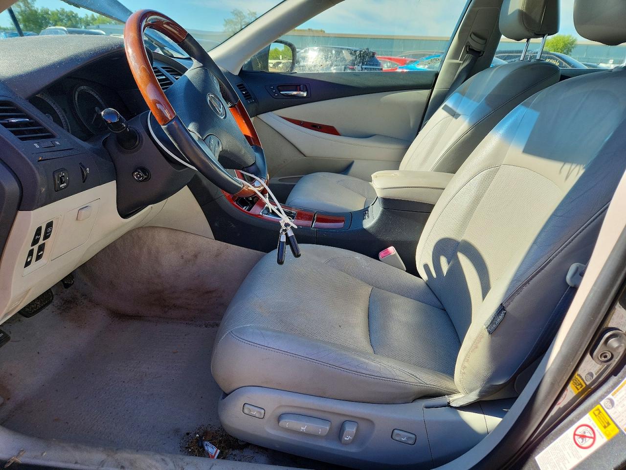 2007 Lexus Es 350 Gray vin: JTHBJ46G672051663