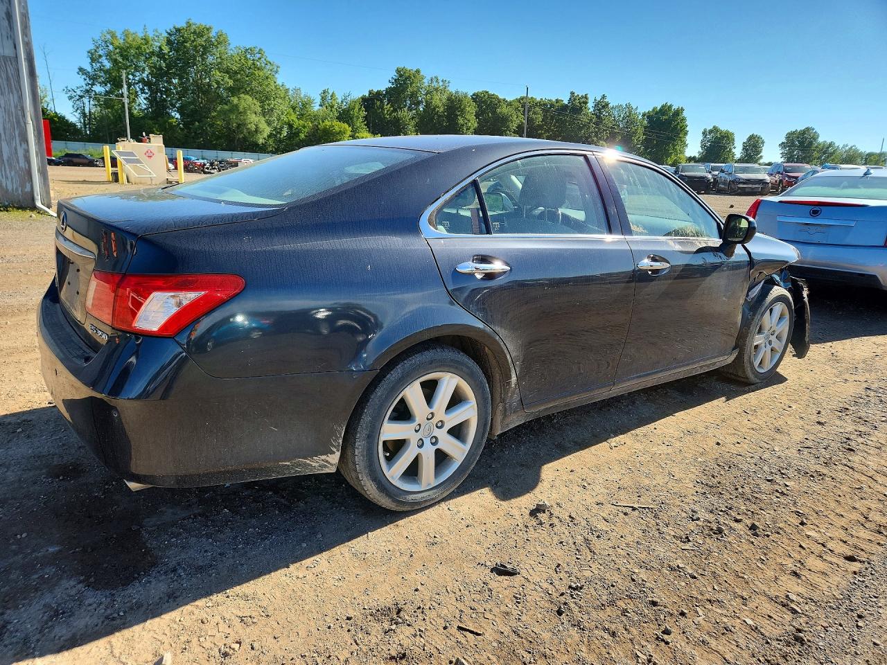 2007 Lexus Es 350 Gray vin: JTHBJ46G672051663