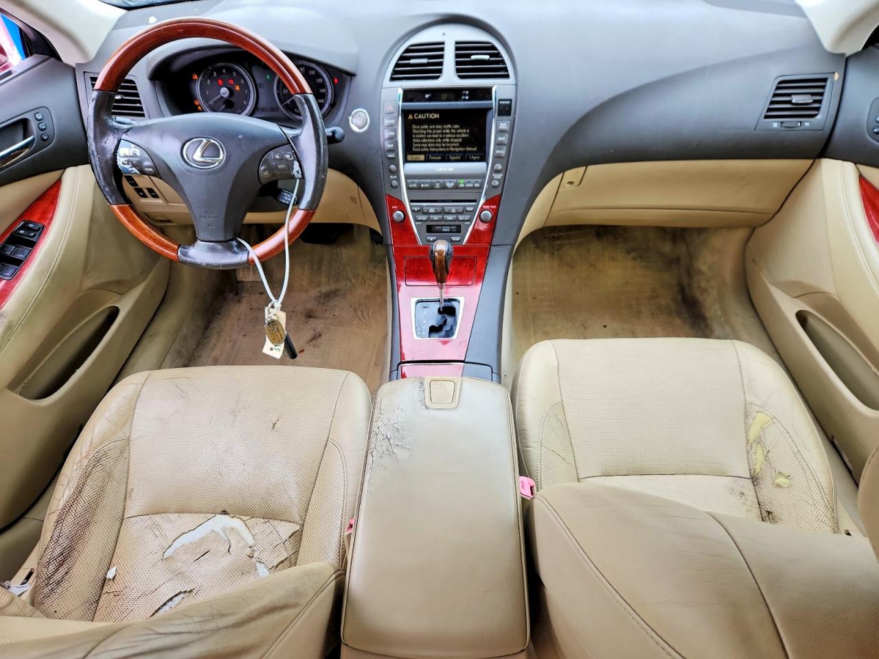 2007 Lexus Es 350 Burgundy vin: JTHBJ46G672053669