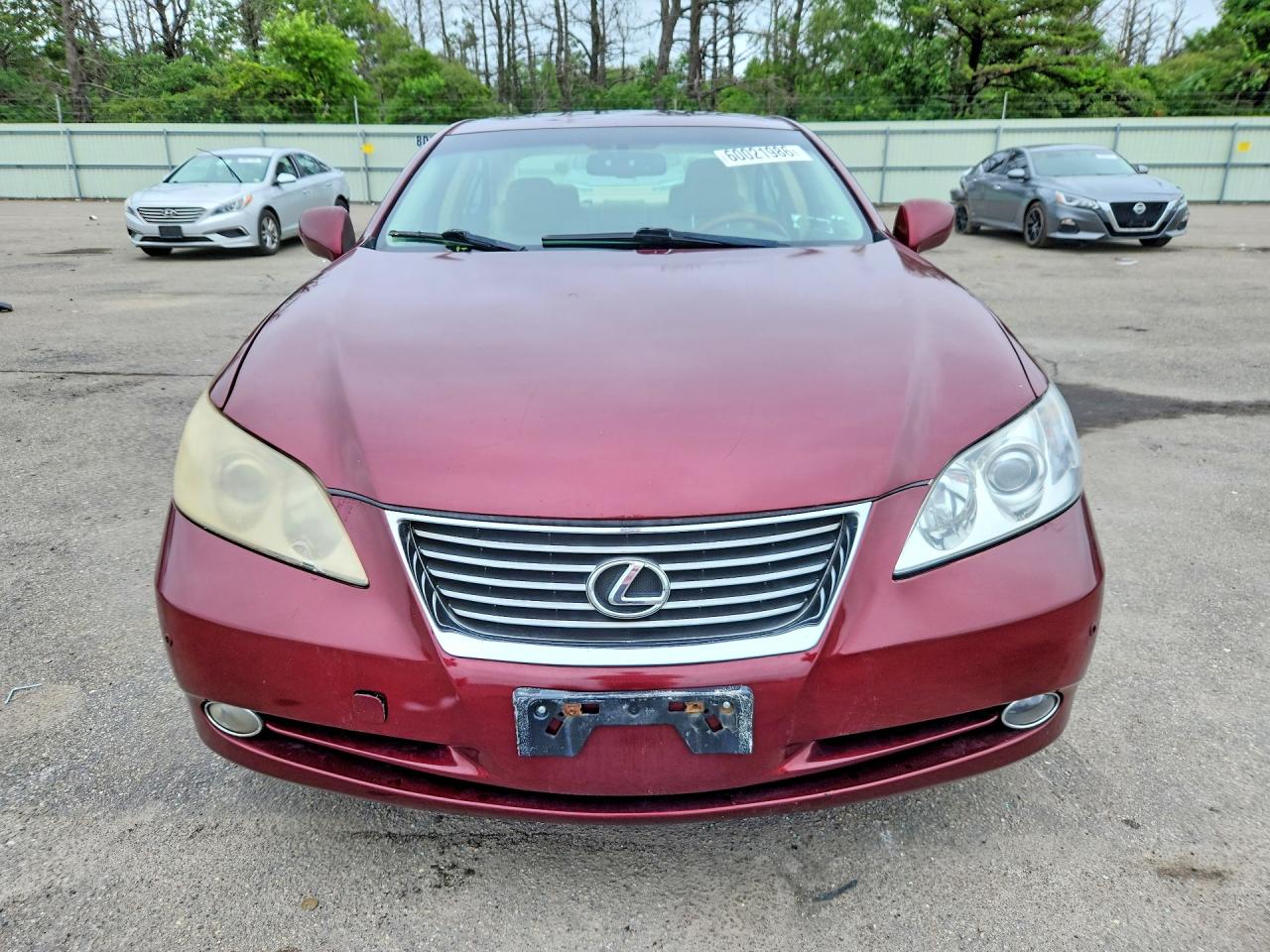 2007 Lexus Es 350 Burgundy vin: JTHBJ46G672053669
