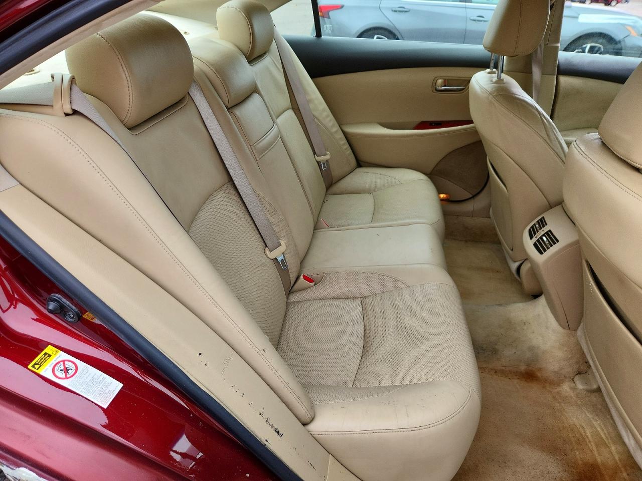 2007 Lexus Es 350 Burgundy vin: JTHBJ46G672053669