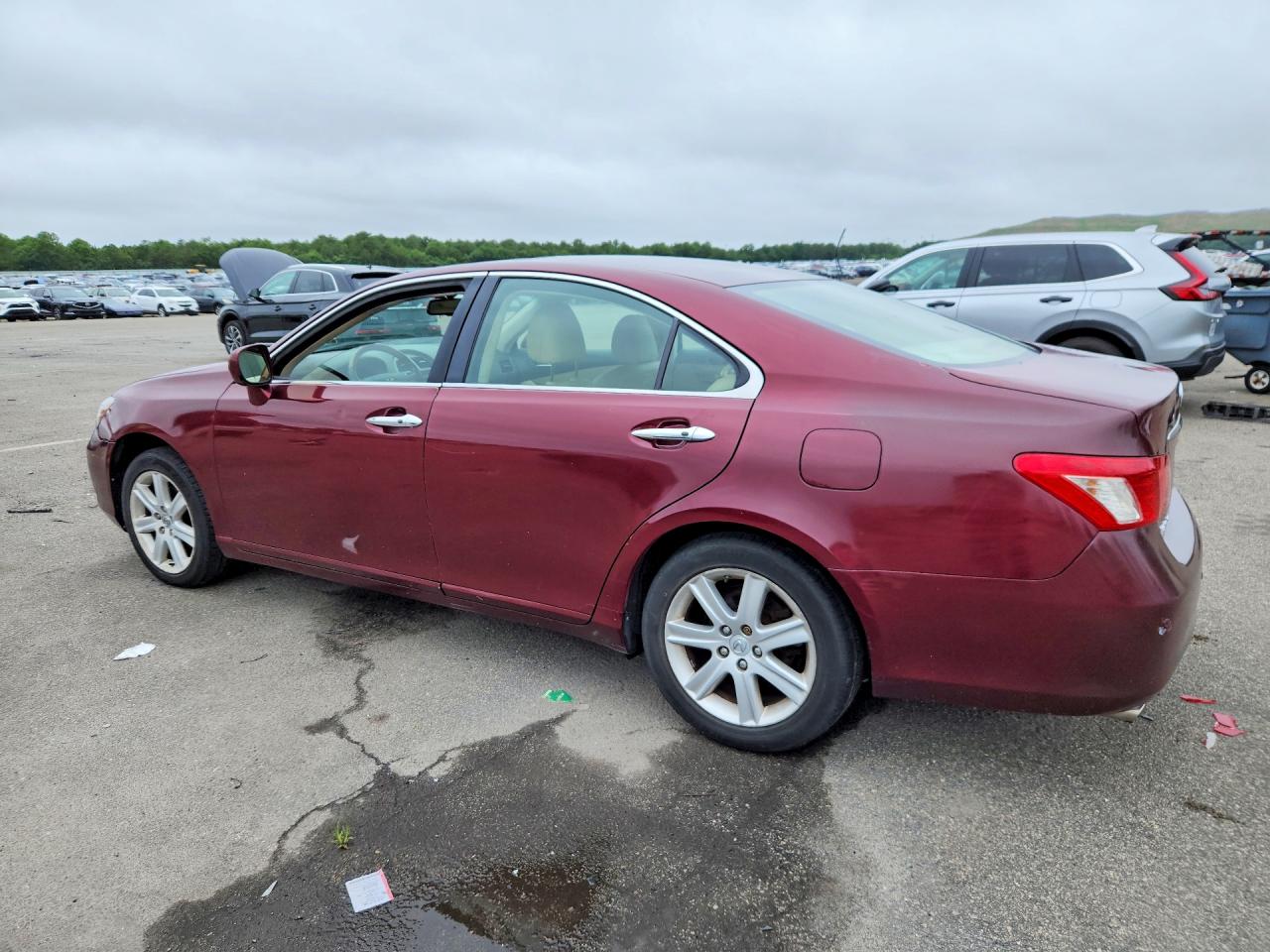 2007 Lexus Es 350 Burgundy vin: JTHBJ46G672053669