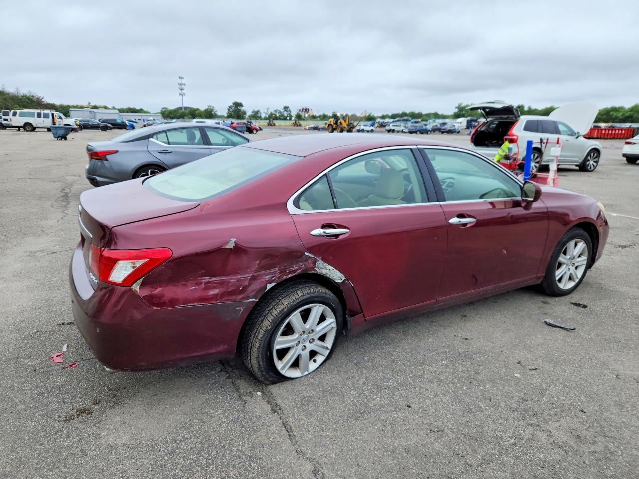 2007 Lexus Es 350 Burgundy vin: JTHBJ46G672053669