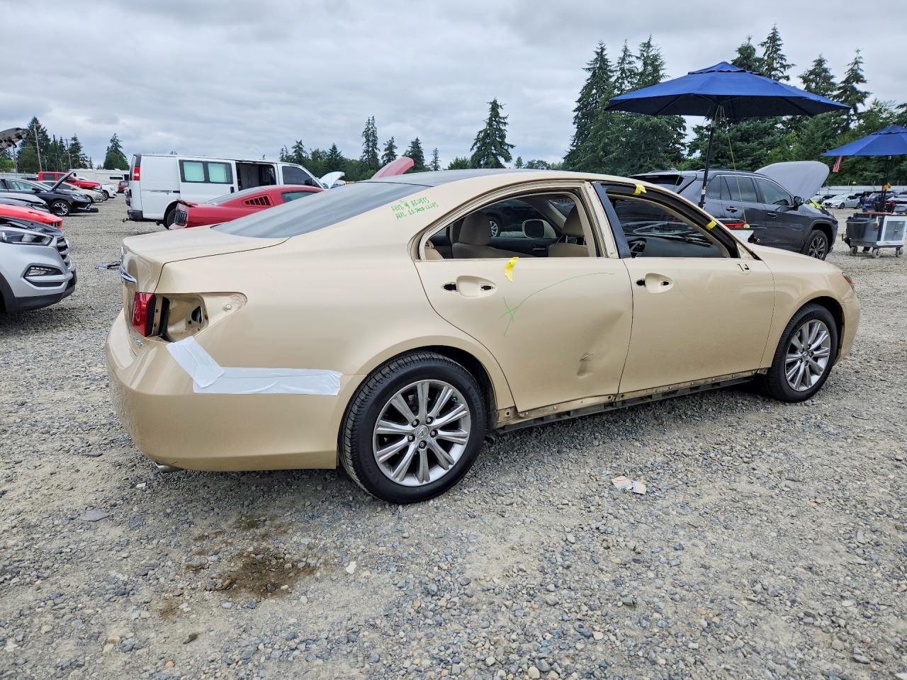 2007 Lexus Es 350 Tan vin: JTHBJ46G672057186