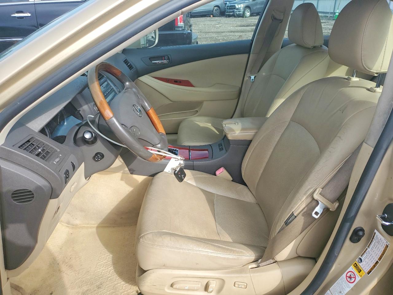 2007 Lexus Es 350 Gold vin: JTHBJ46G672061982
