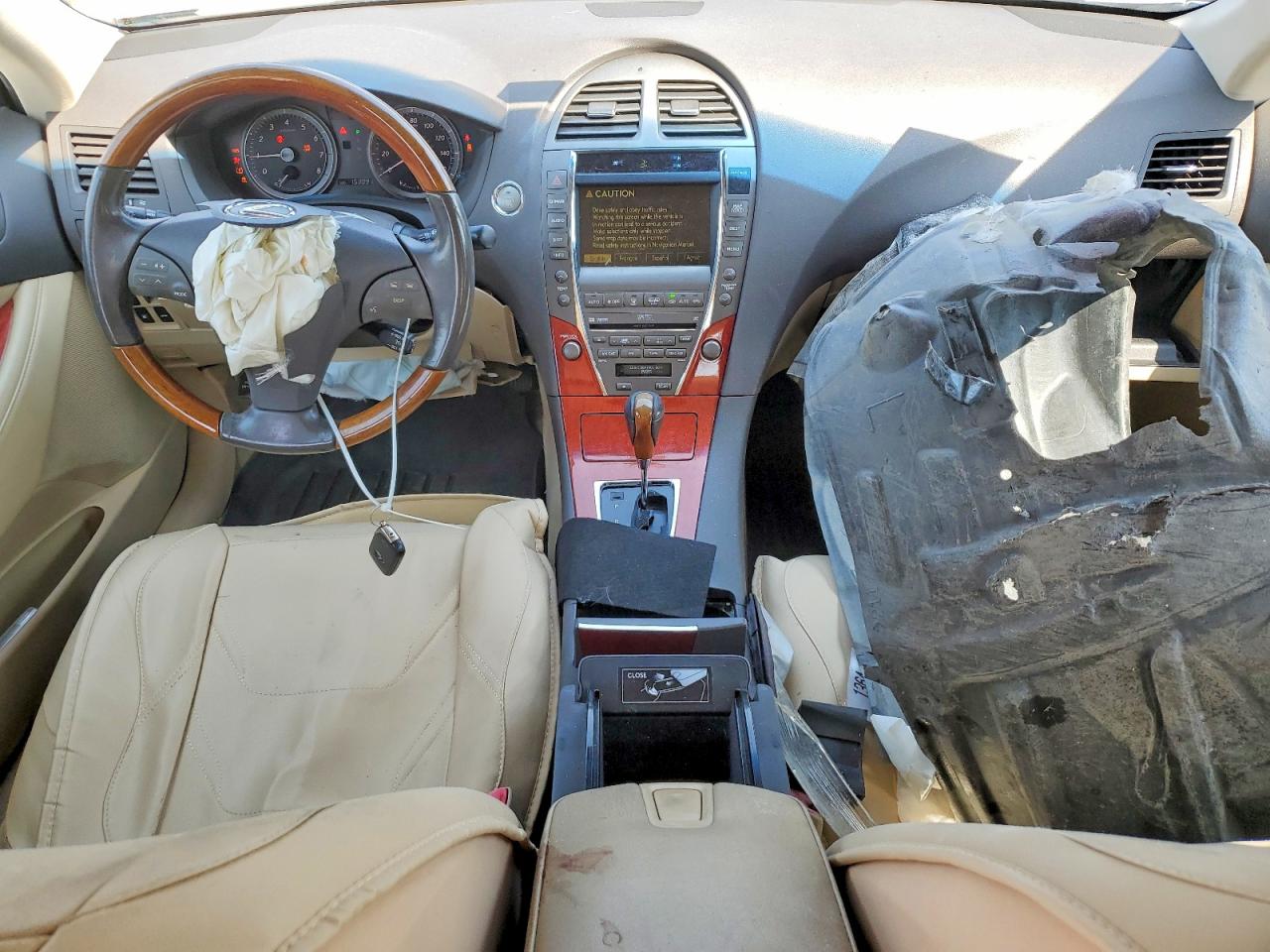 2007 Lexus Es 350 Белый vin: JTHBJ46G672067345