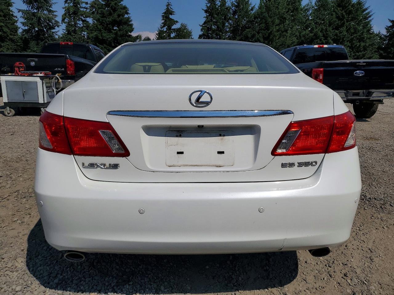 2007 Lexus Es 350 Белый vin: JTHBJ46G672067345