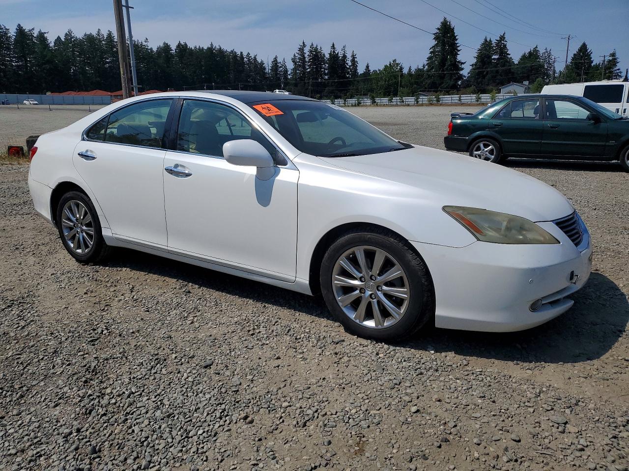 2007 Lexus Es 350 Белый vin: JTHBJ46G672067345