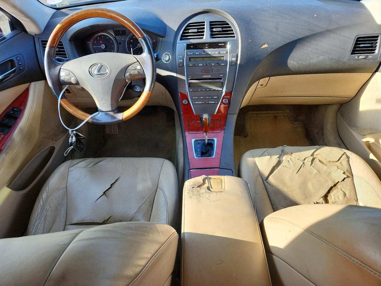 2007 Lexus Es 350 Burgundy vin: JTHBJ46G672075977