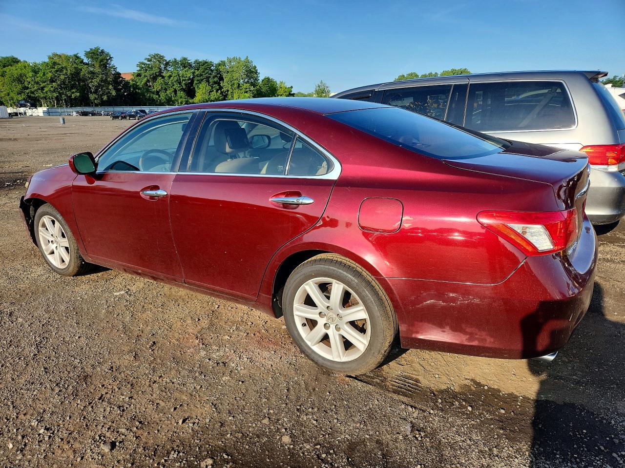 2007 Lexus Es 350 Burgundy vin: JTHBJ46G672075977