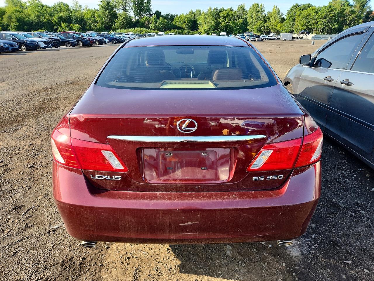 2007 Lexus Es 350 Burgundy vin: JTHBJ46G672075977