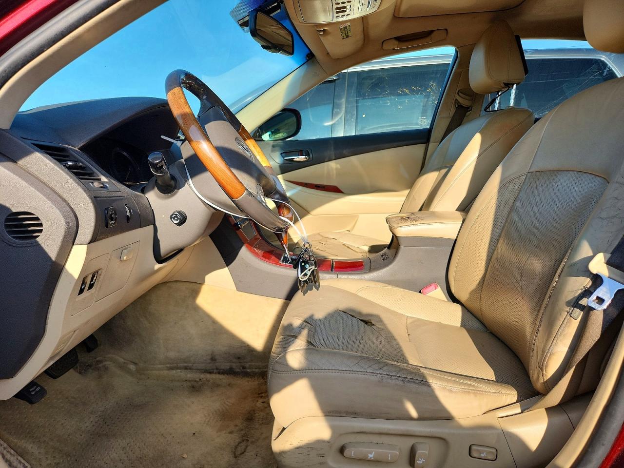 2007 Lexus Es 350 Burgundy vin: JTHBJ46G672075977