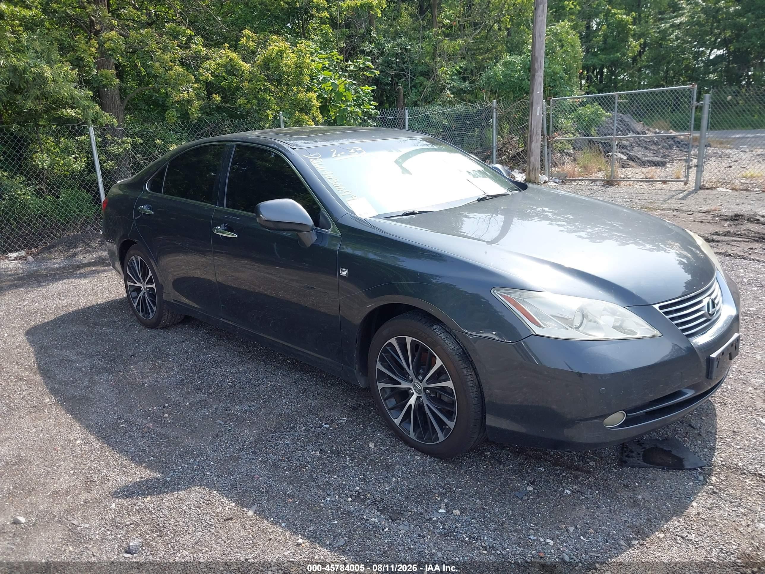 2007 Lexus Es 350   Gray vin: JTHBJ46G672088051