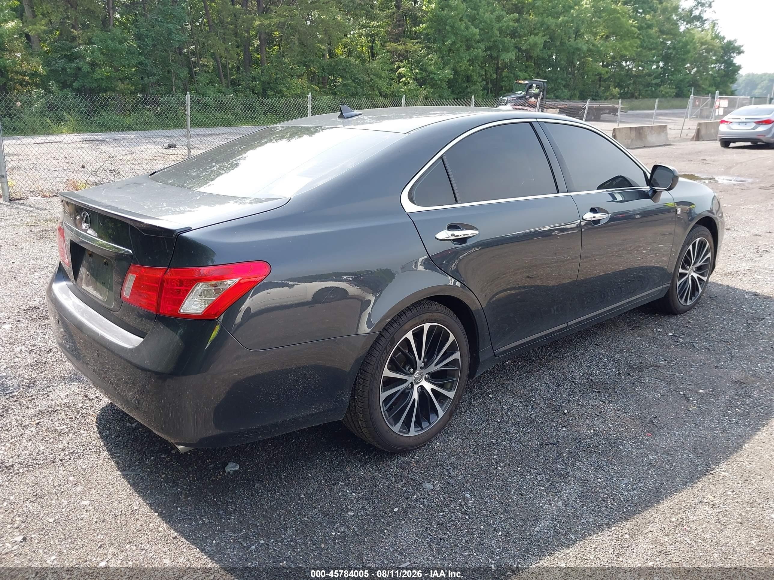 2007 Lexus Es 350   Gray vin: JTHBJ46G672088051