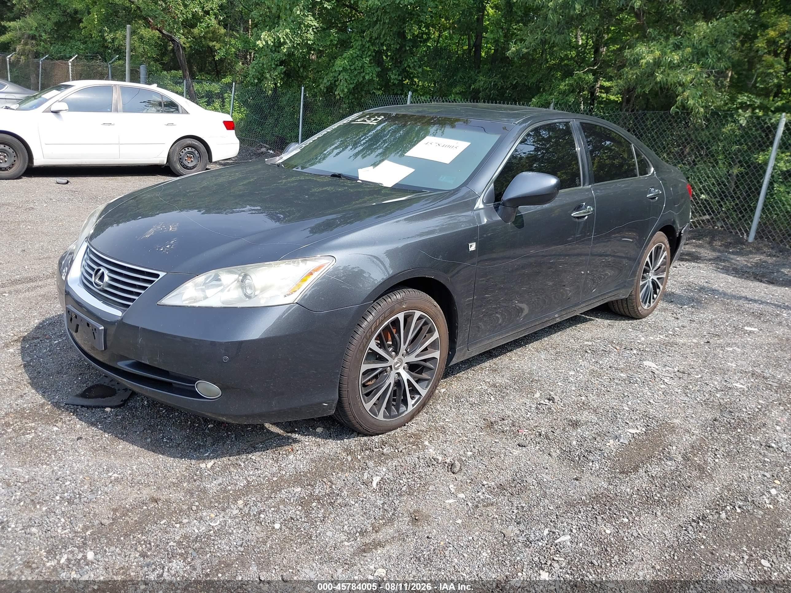 2007 Lexus Es 350   Gray vin: JTHBJ46G672088051