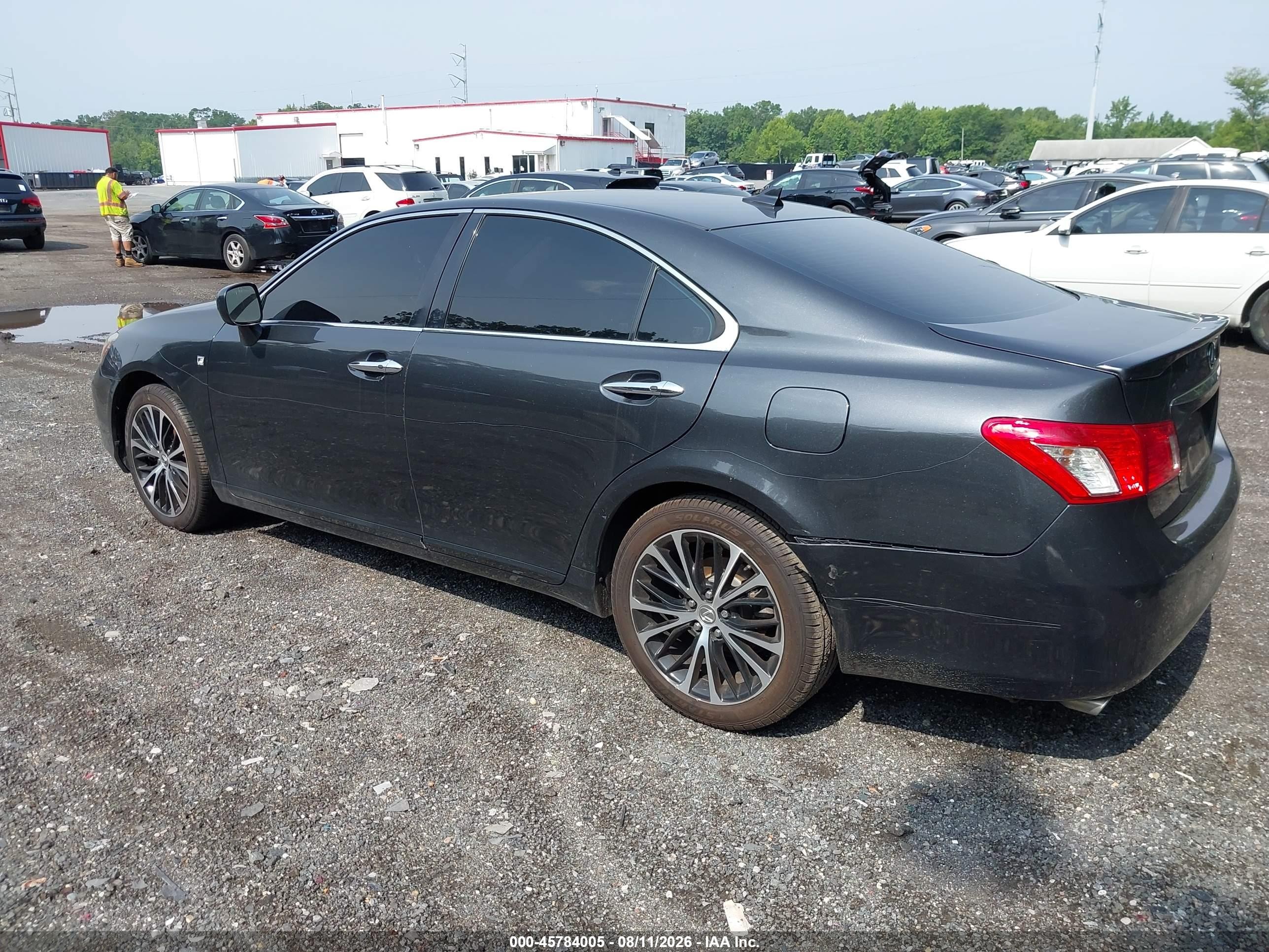 2007 Lexus Es 350   Gray vin: JTHBJ46G672088051