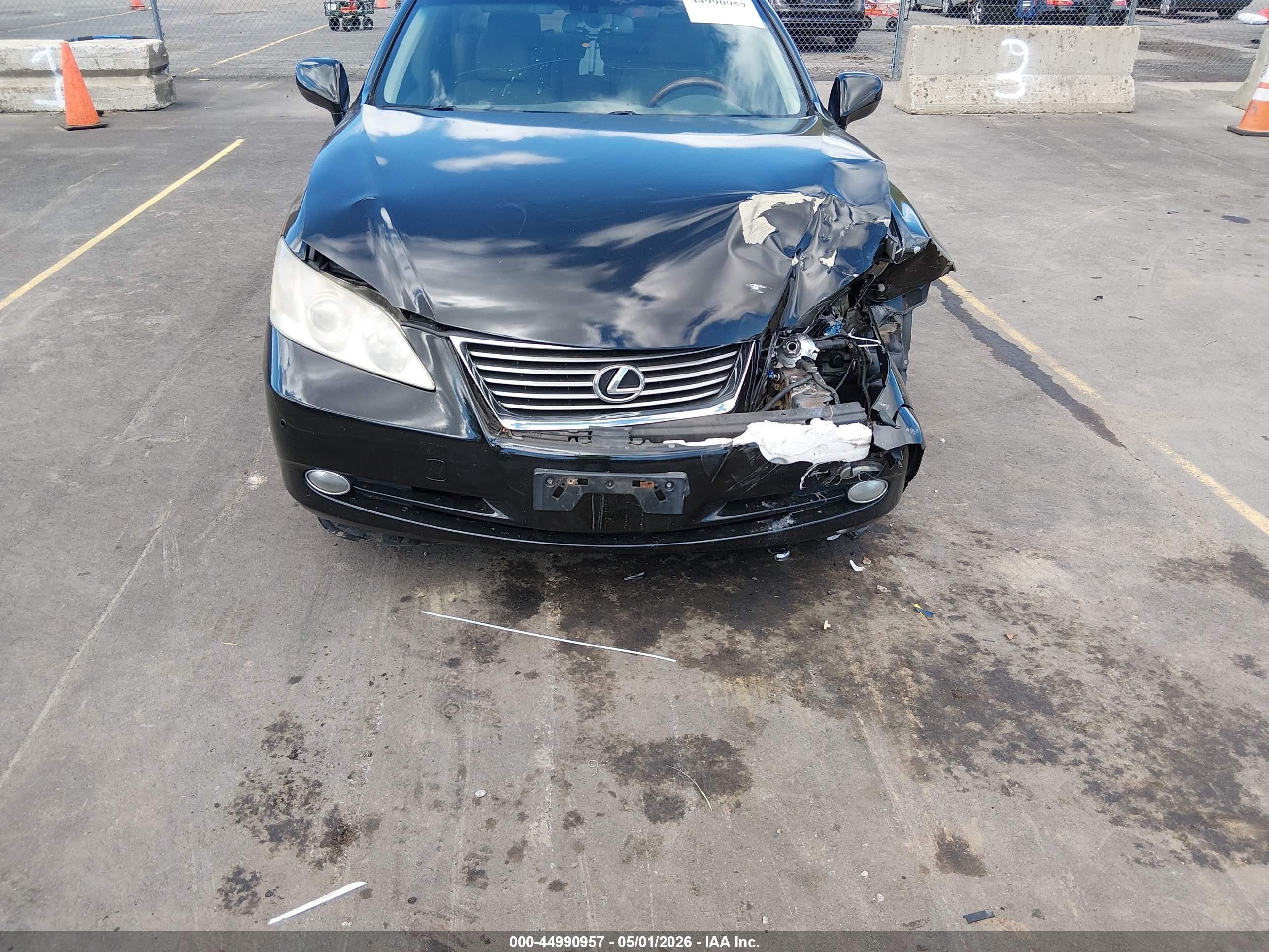 2007 Lexus Es 350   Black vin: JTHBJ46G672092374