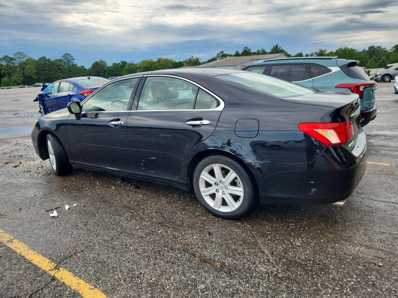 2007 Lexus Es 350 Black vin: JTHBJ46G672104314