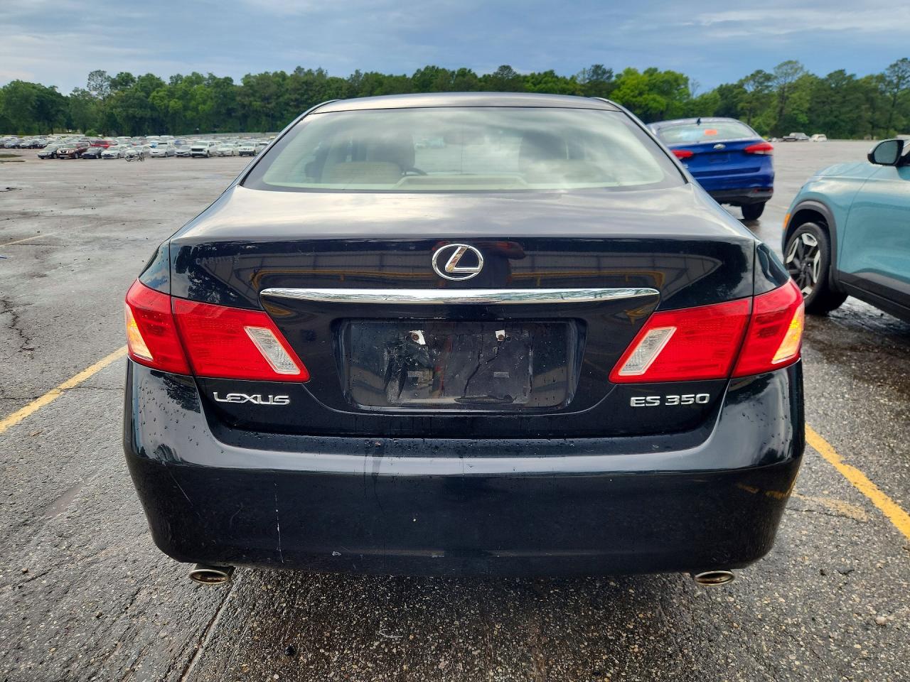 2007 Lexus Es 350 Black vin: JTHBJ46G672104314