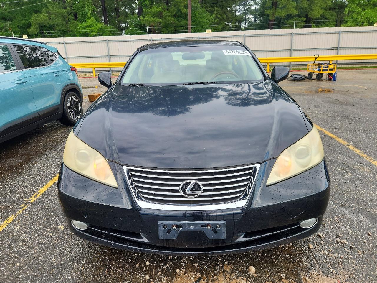 2007 Lexus Es 350 Black vin: JTHBJ46G672104314