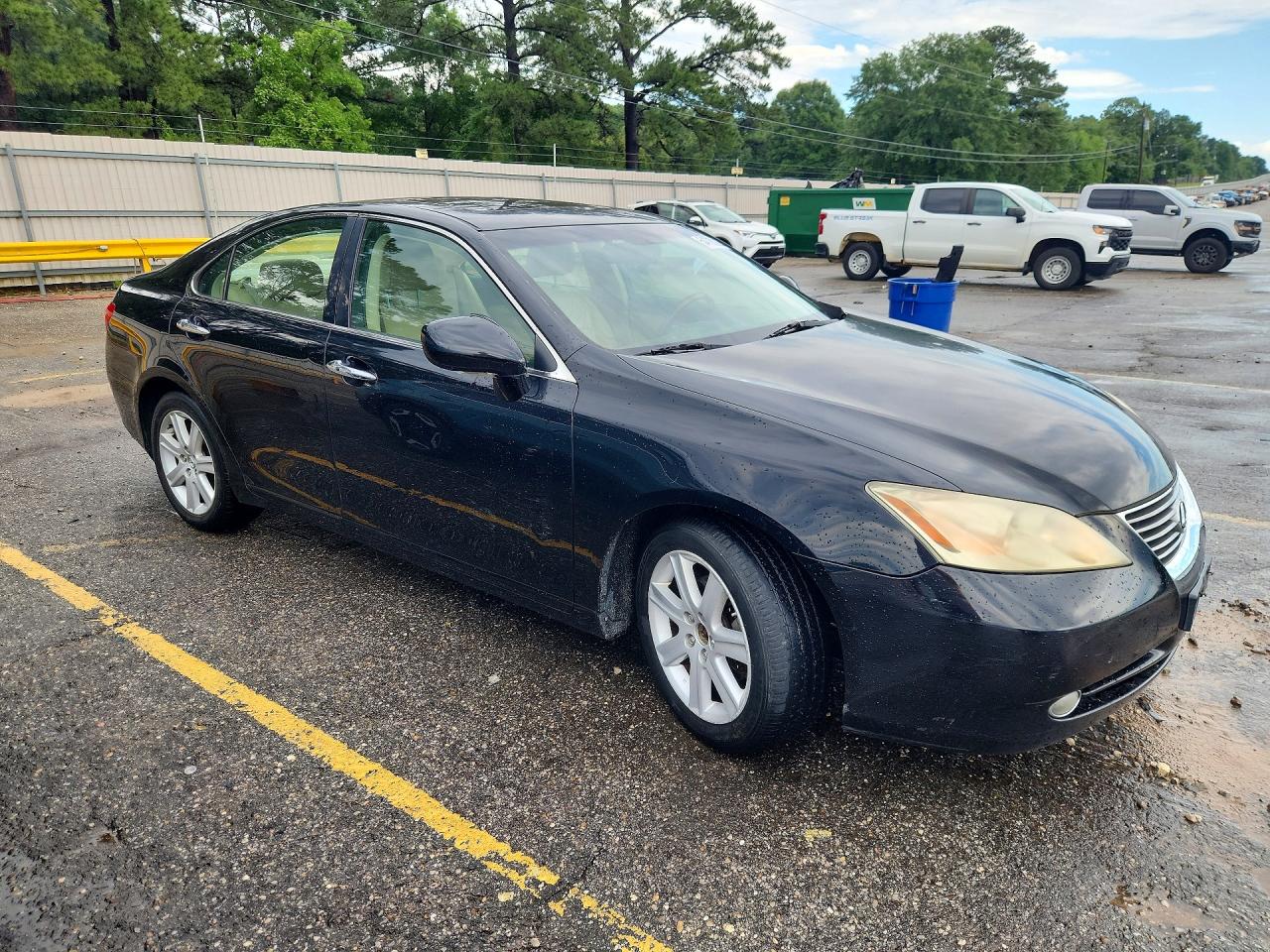 2007 Lexus Es 350 Black vin: JTHBJ46G672104314