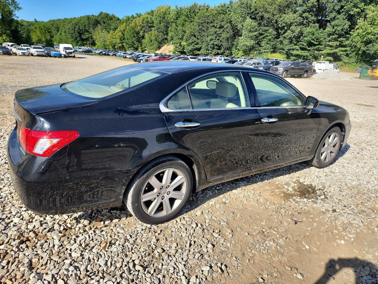 2007 Lexus Es 350 Black vin: JTHBJ46G672105690