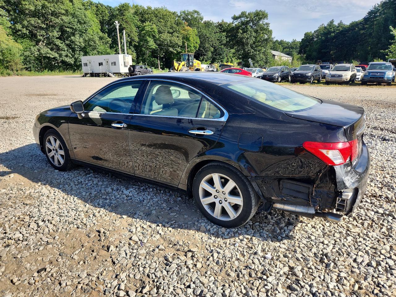 2007 Lexus Es 350 Black vin: JTHBJ46G672105690