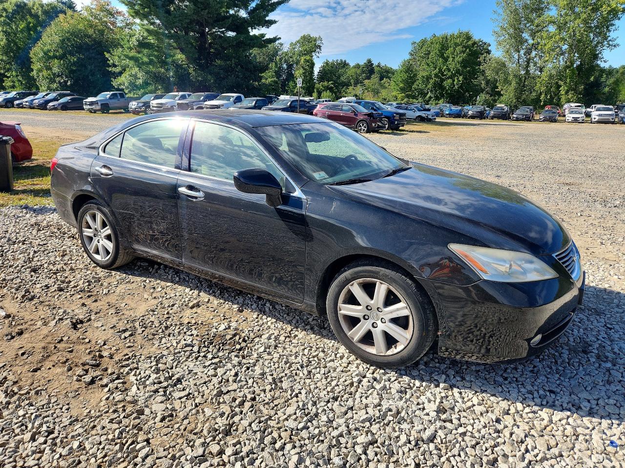 2007 Lexus Es 350 Black vin: JTHBJ46G672105690