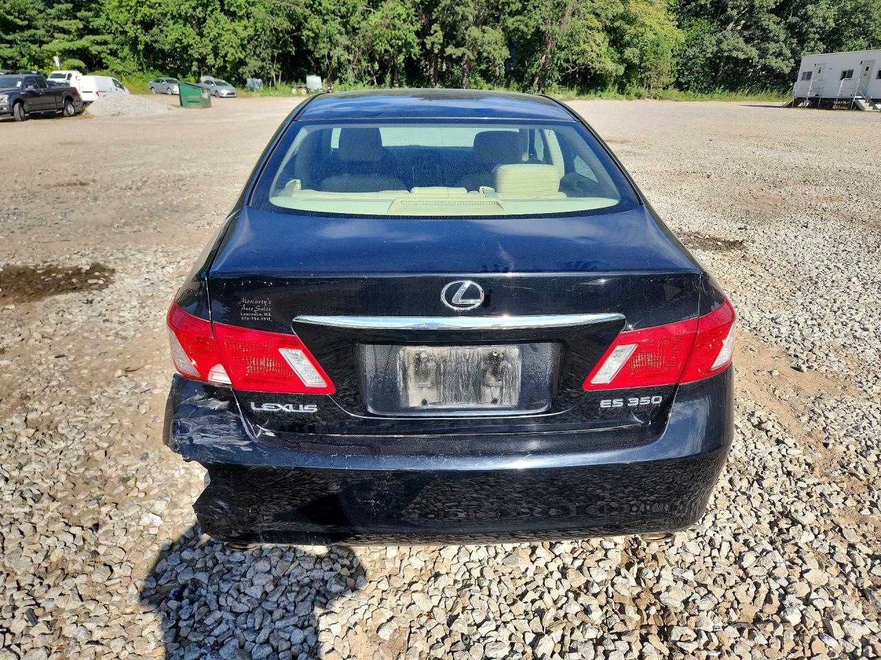 2007 Lexus Es 350 Black vin: JTHBJ46G672105690