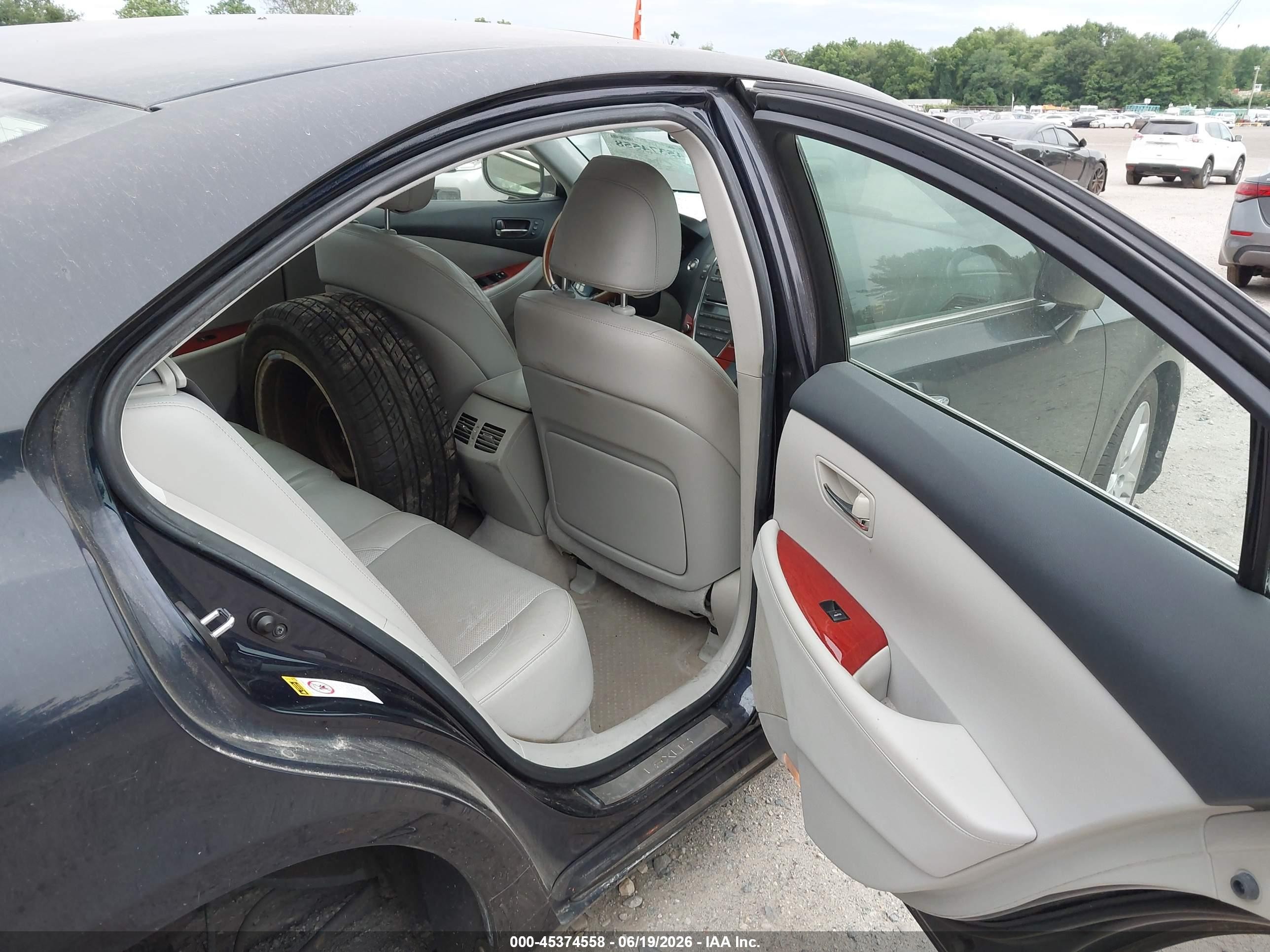 2007 Lexus Es 350   Синий vin: JTHBJ46G672107388