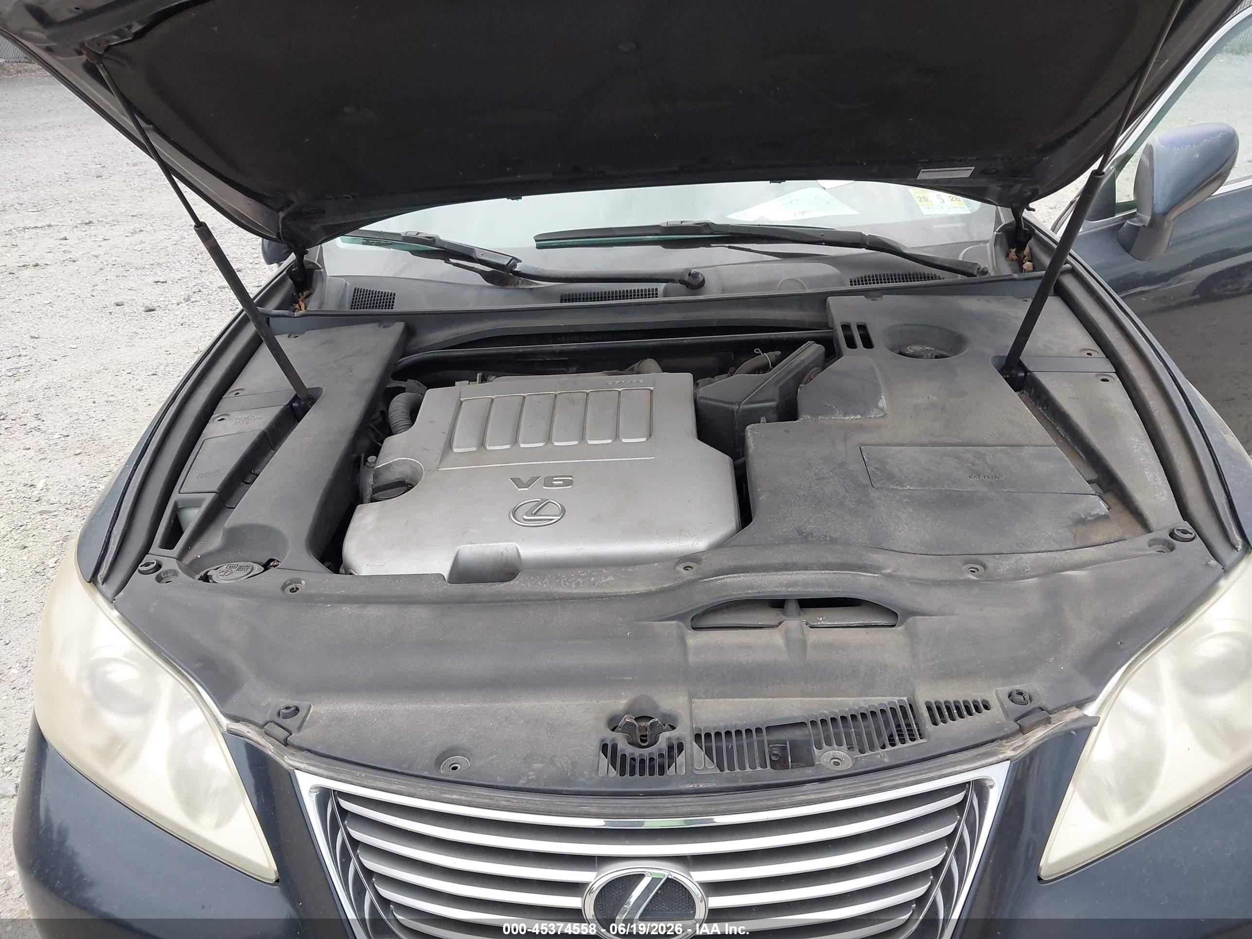 2007 Lexus Es 350   Синий vin: JTHBJ46G672107388