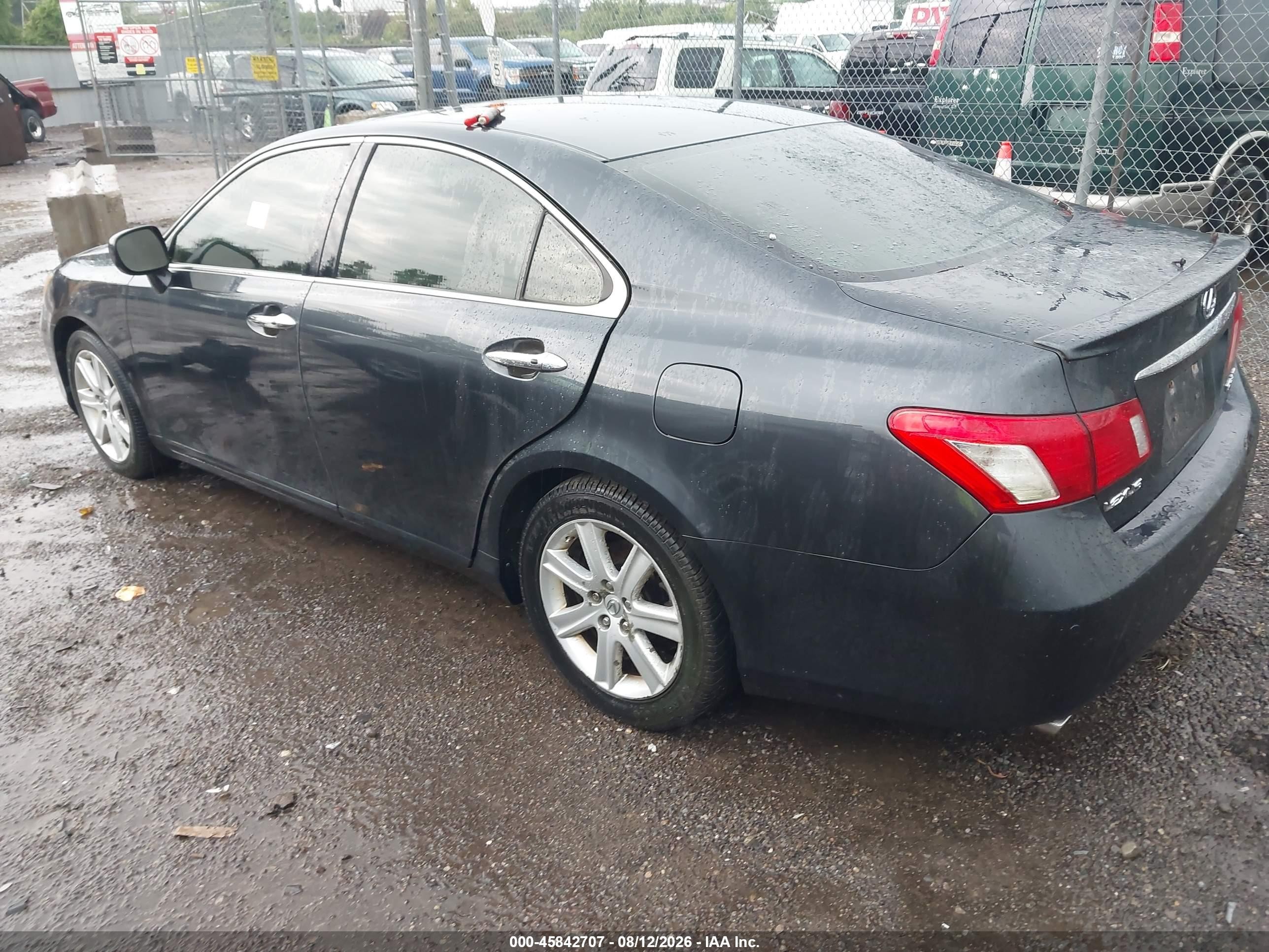 2007 Lexus Es 350 Gray vin: JTHBJ46G672112929