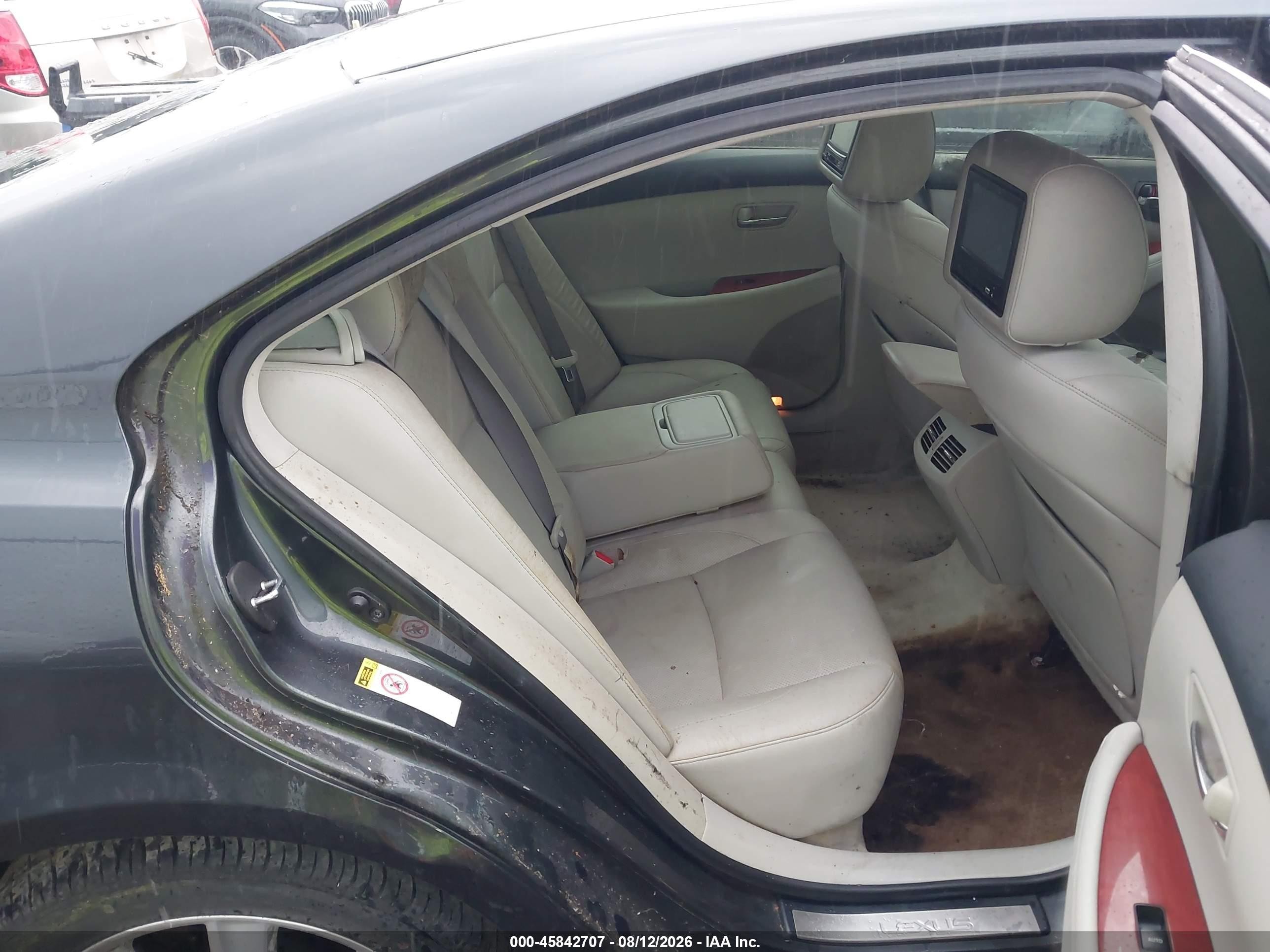 2007 Lexus Es 350 Gray vin: JTHBJ46G672112929