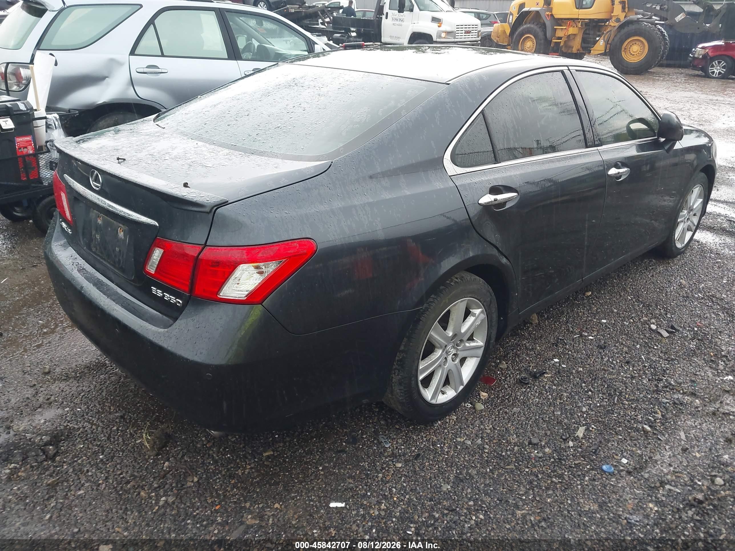 2007 Lexus Es 350 Gray vin: JTHBJ46G672112929