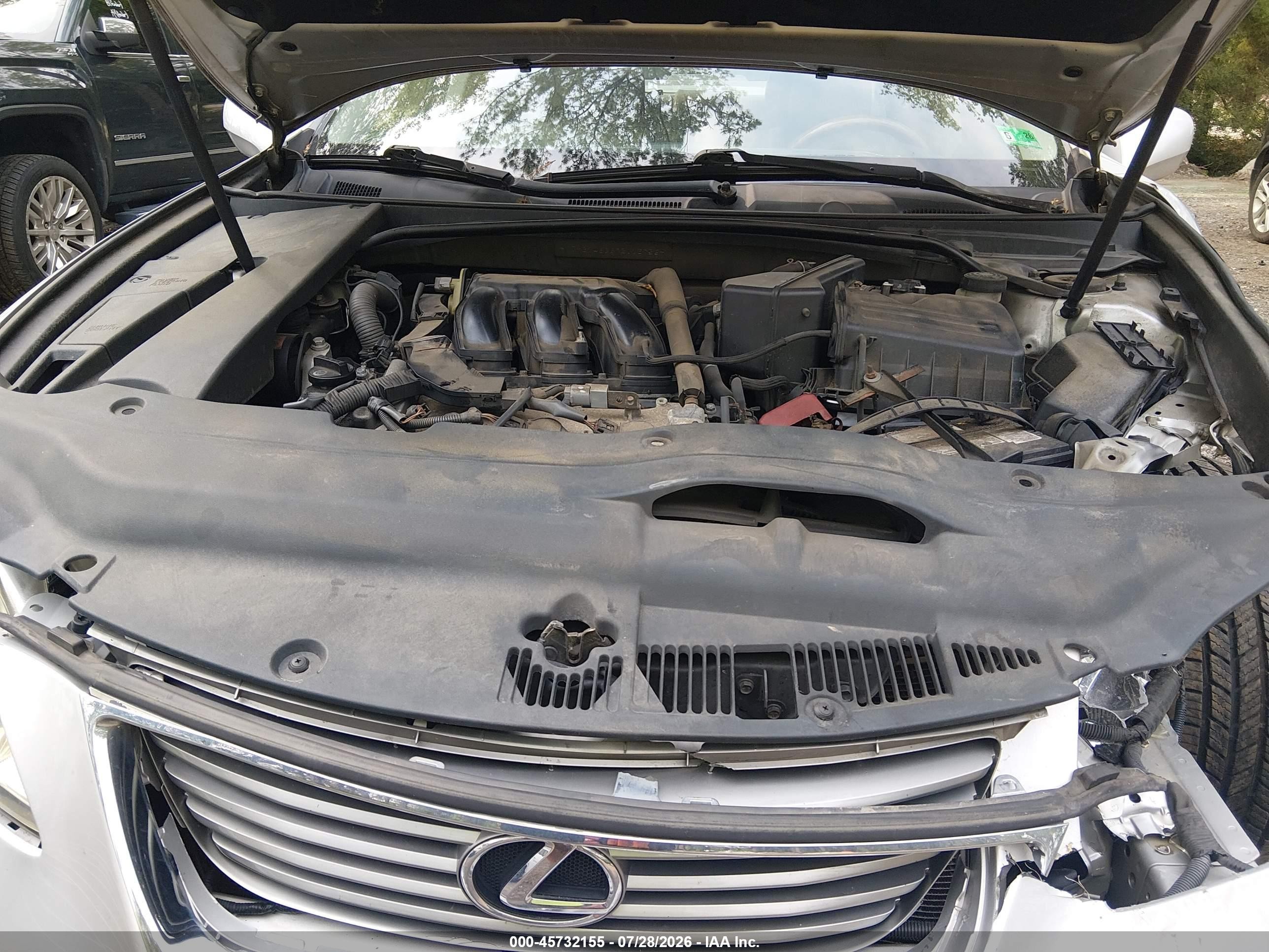 2007 Lexus Es 350 Silver vin: JTHBJ46G672113756