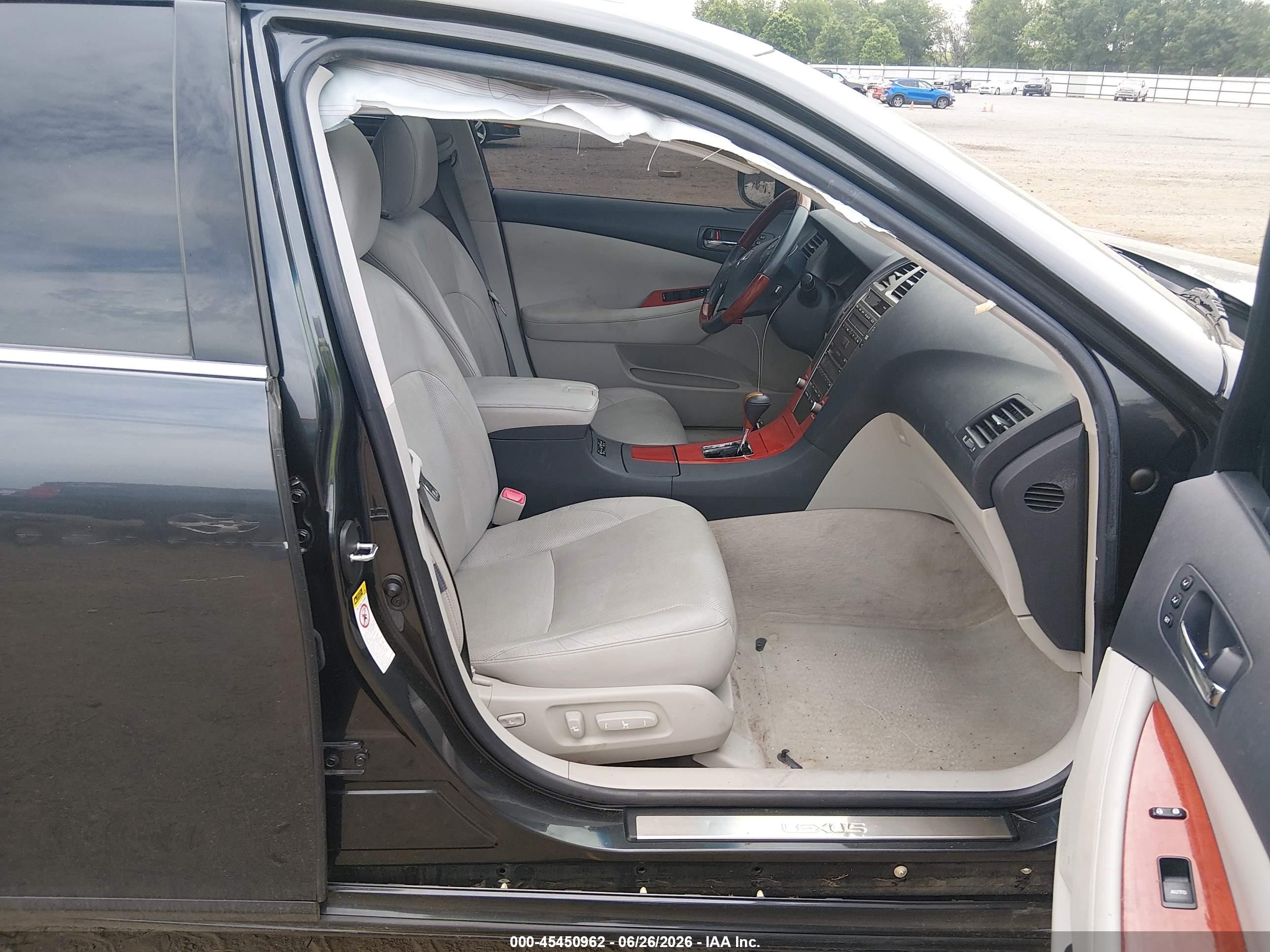 2007 Lexus Es 350   Gray vin: JTHBJ46G672119122
