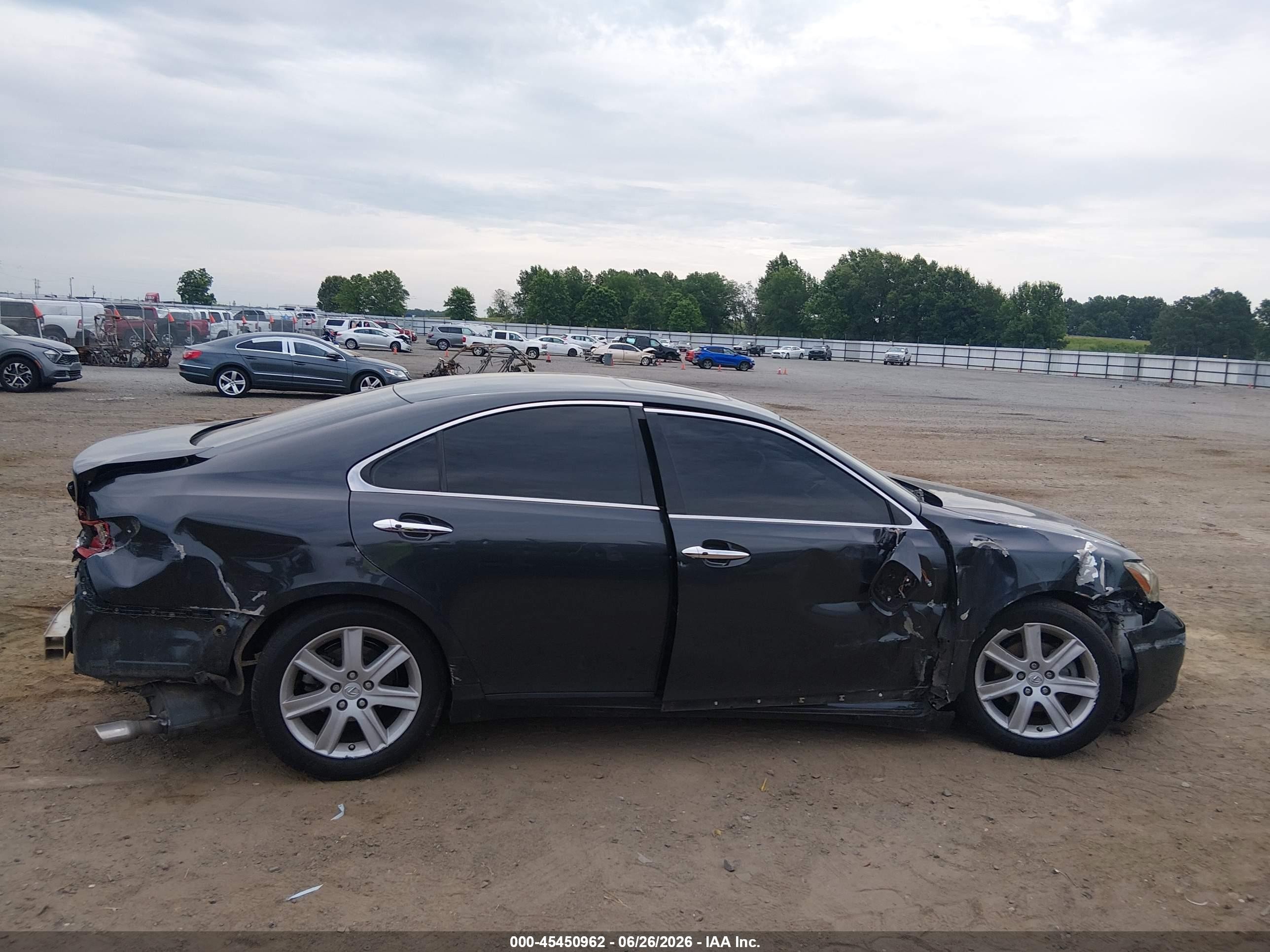 2007 Lexus Es 350   Gray vin: JTHBJ46G672119122