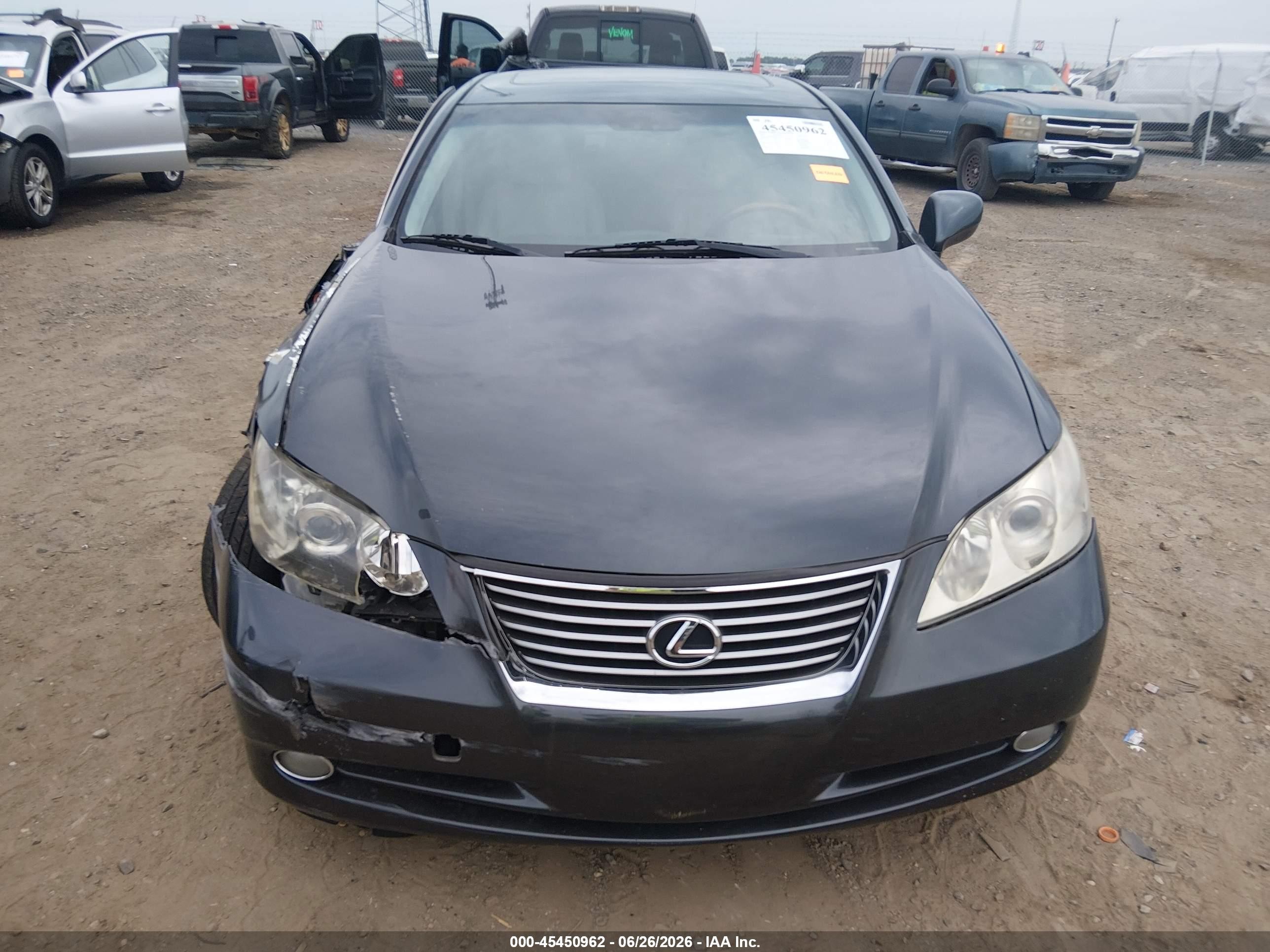 2007 Lexus Es 350   Gray vin: JTHBJ46G672119122
