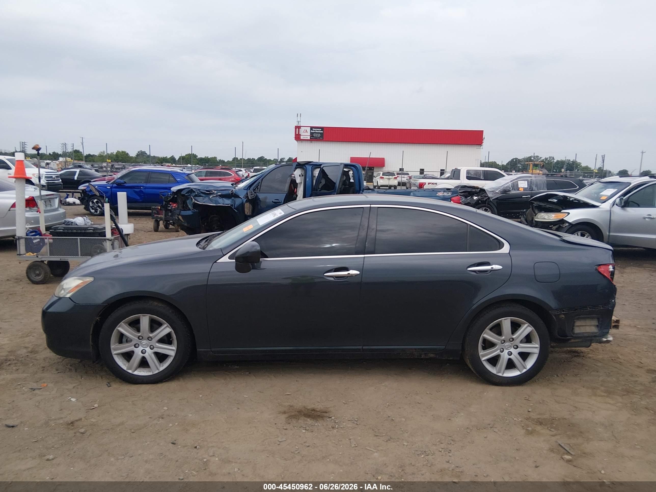 2007 Lexus Es 350   Gray vin: JTHBJ46G672119122