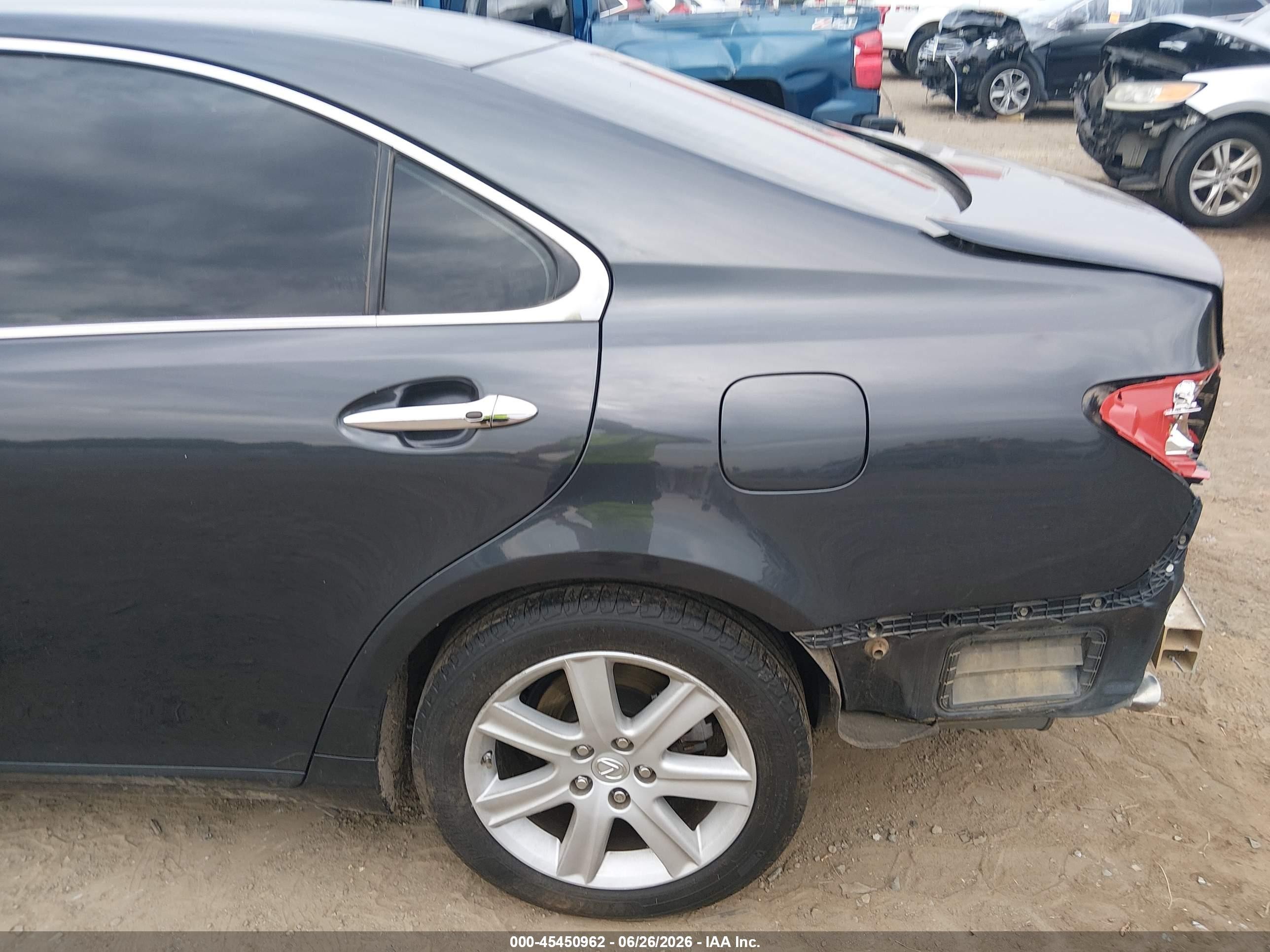 2007 Lexus Es 350   Gray vin: JTHBJ46G672119122